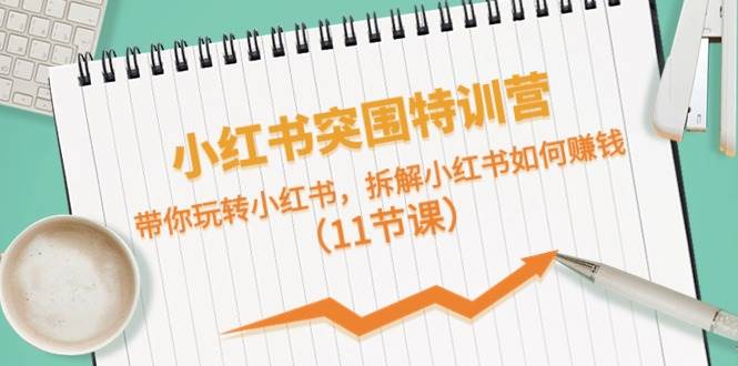 小红书突围特训营，带你玩转小红书，拆解小红书如何赚钱（11节课）燚龙网创-网创项目资源站-副业项目-创业项目-网赚项目燚龙网创