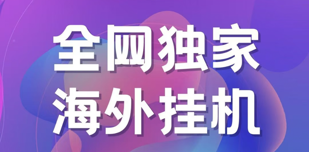 独家海外挂机项目 一台电脑日入500+燚龙网创-网创项目资源站-副业项目-创业项目-网赚项目燚龙网创